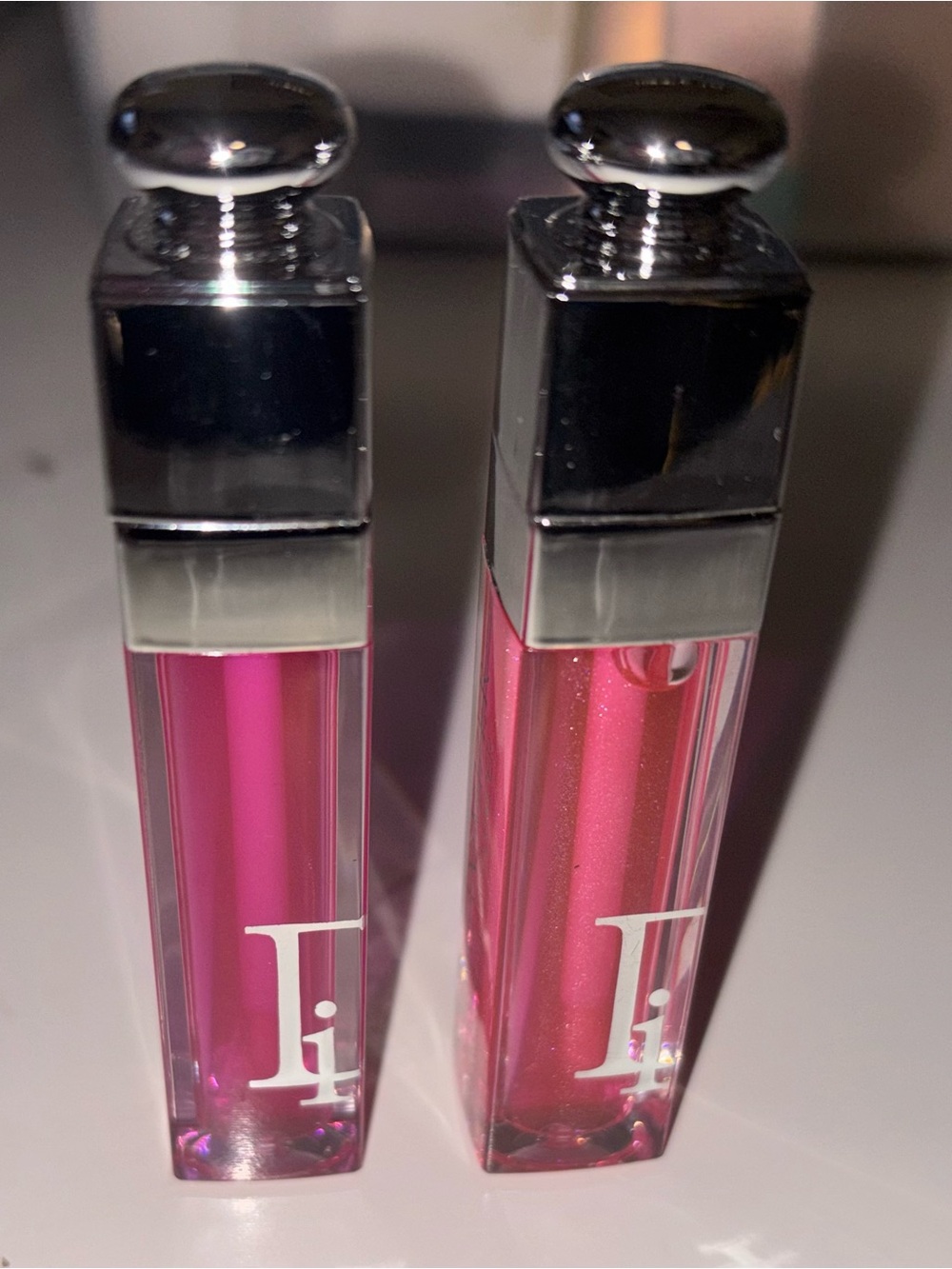 Set of 2 Dior Addict Lip Maximizer Hyaluronic Lip Plumper in Coral & Opal NWOB